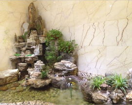 室内假山